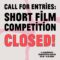 🎬 Short film competition: Submission phase closed!